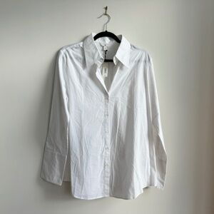 Banana Republic Women's White Button Down Shirt